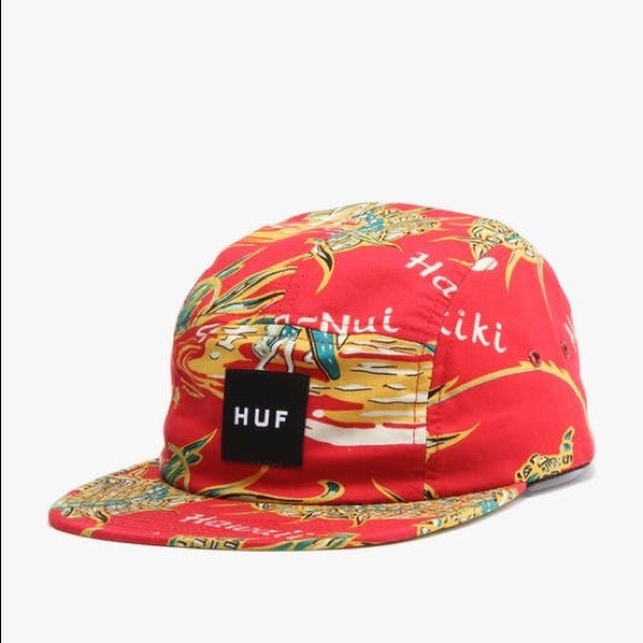 HUF Other - HUF Retro Vintage Hawaiian print adjustable hat